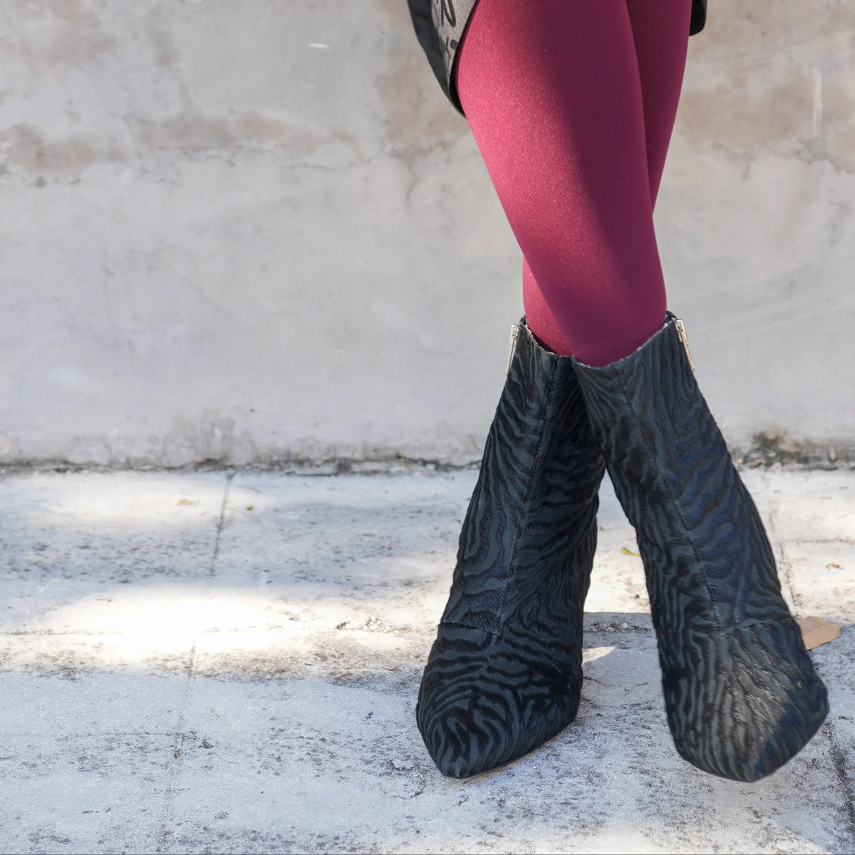 Hairy Zebra Boot Customized Boots | Alterre Sustainable Boots - Ethical, Interchangeable Footwear
