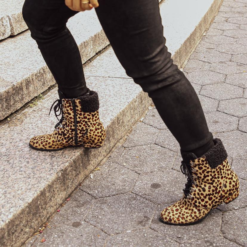 Leopard Chelsea Boot + Junko Strap