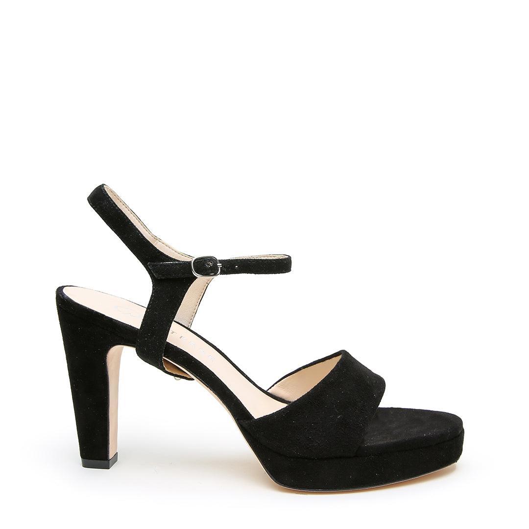 Suede Lo Platform + Jackie Strap