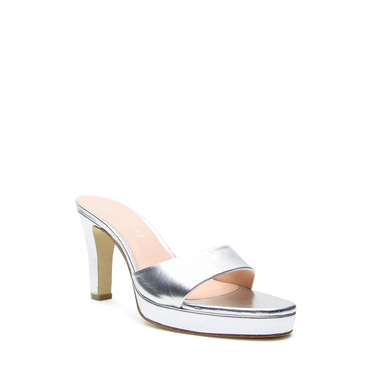 Sustainable Silver Lo Platform | Alterre Interchangeable, Eco-Friendly Footwear