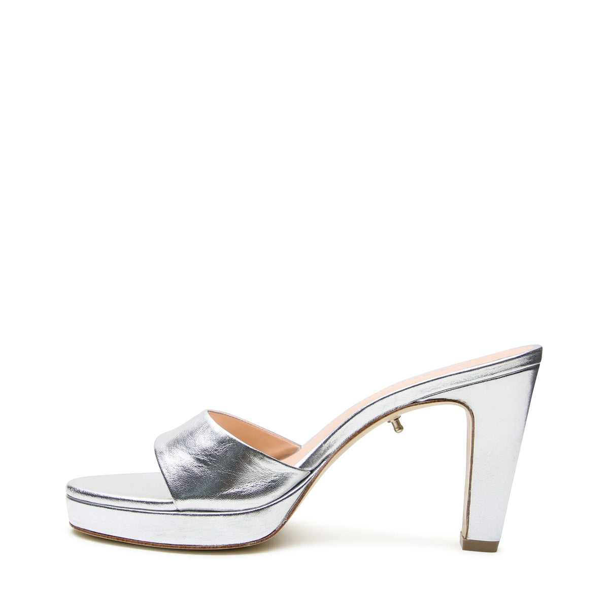 Silver Lo Platform | Alterre Interchangeable Heels - Customizable 2-in-1 Shoes
