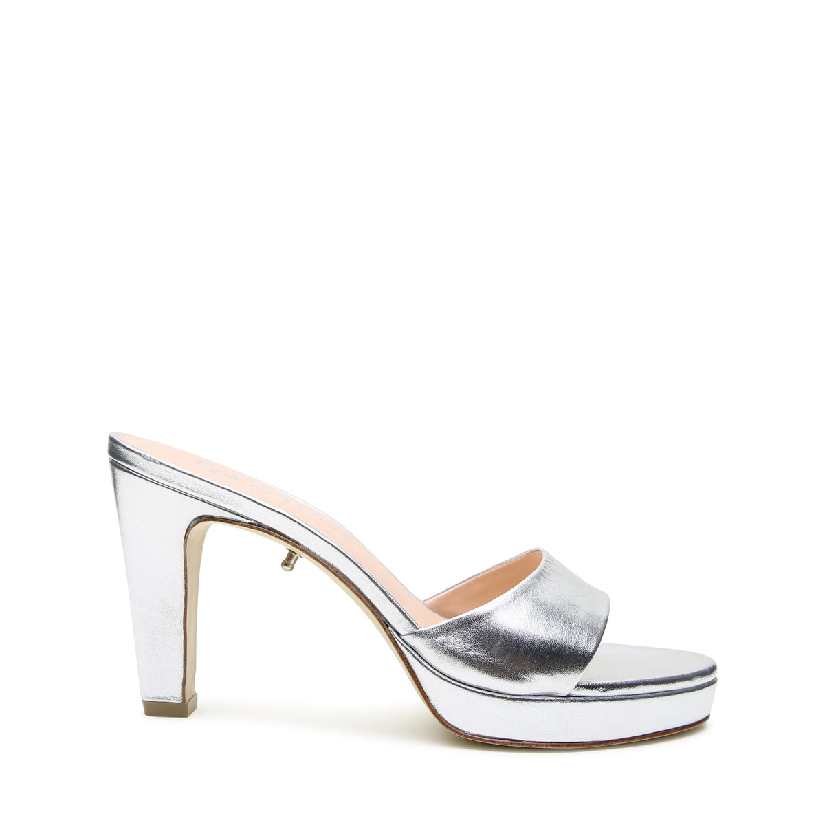 Shop Silver Lo Platform | Alterre Interchangeable Heels - Sustainable & Ethical Footwear