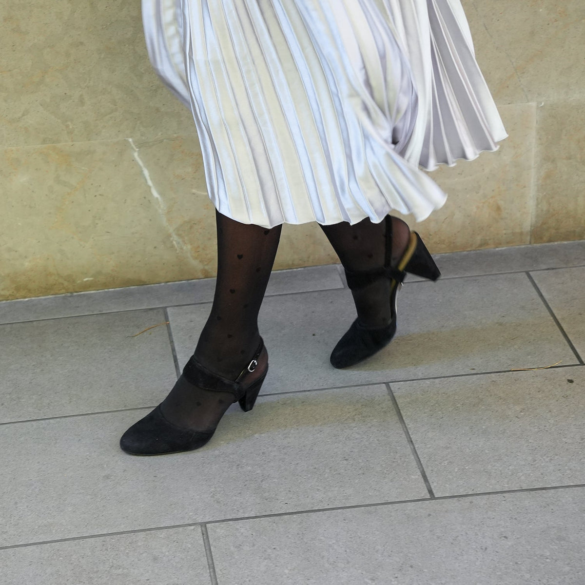 Black Suede Mule + Elsie Strap | Sustainable, Customizable Mules for Ethical Luxury & Conscious Comfort