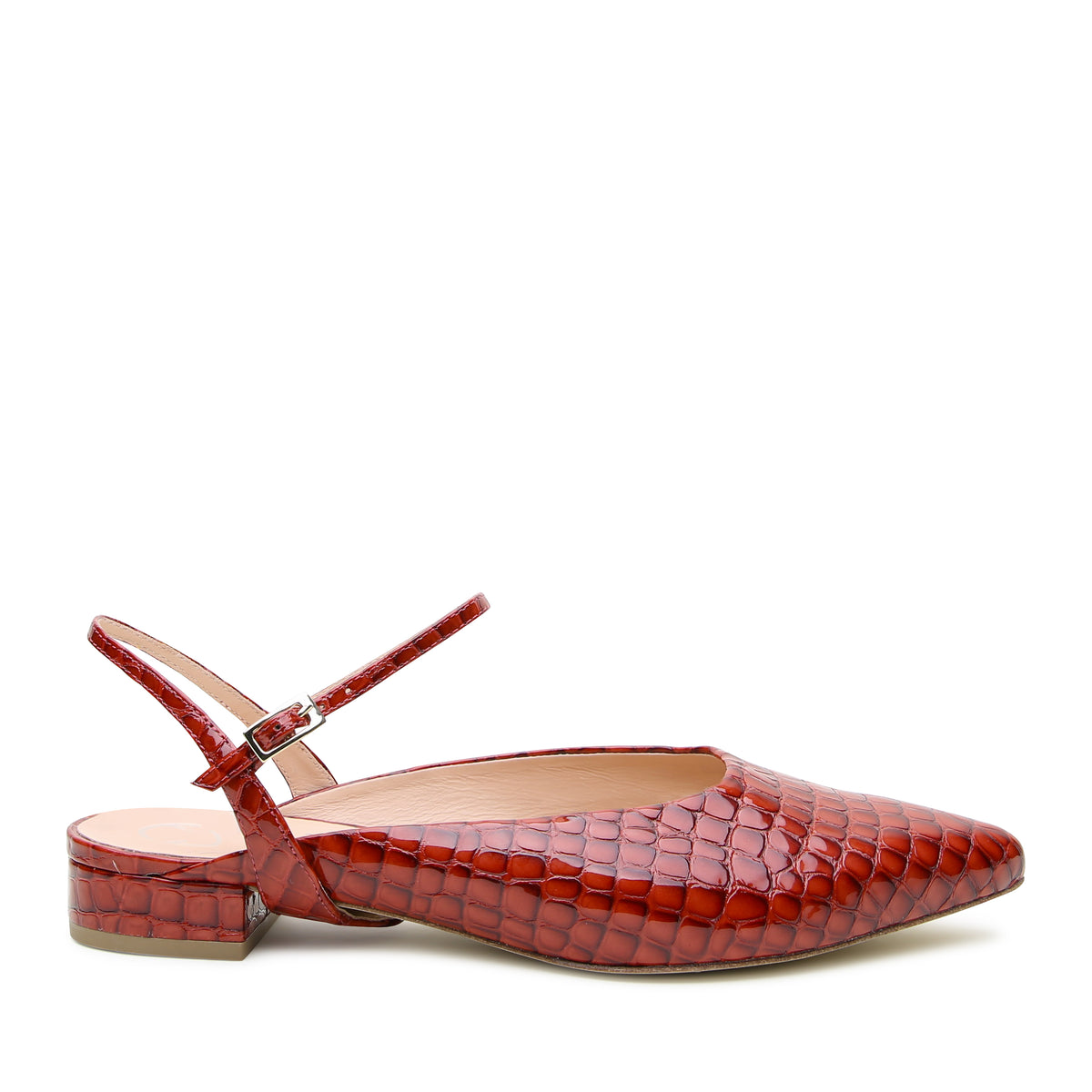 Clay Croc Point Slide + Amal Strap