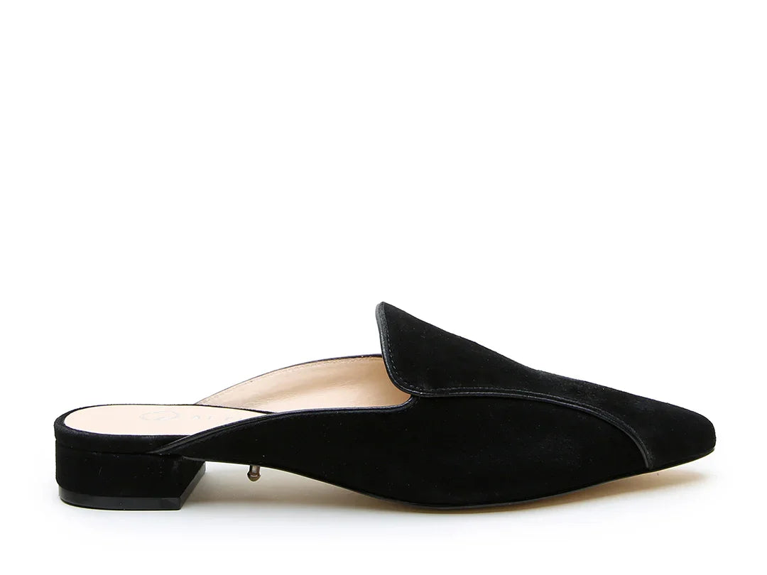 Kit de démarrage de mocassins pointus en daim noir 