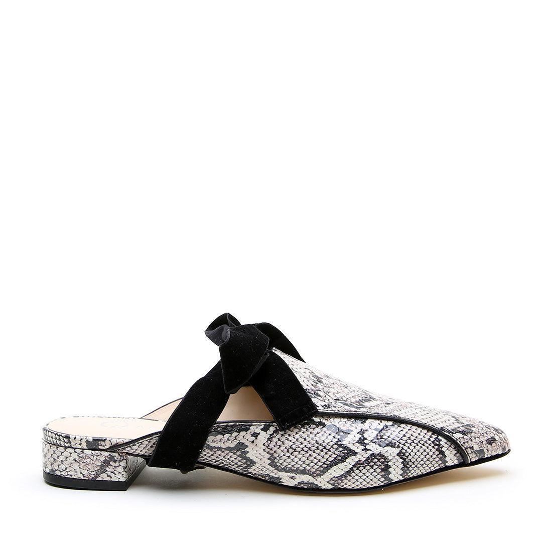Python Pointed Loafer + Velvet Marie Strap