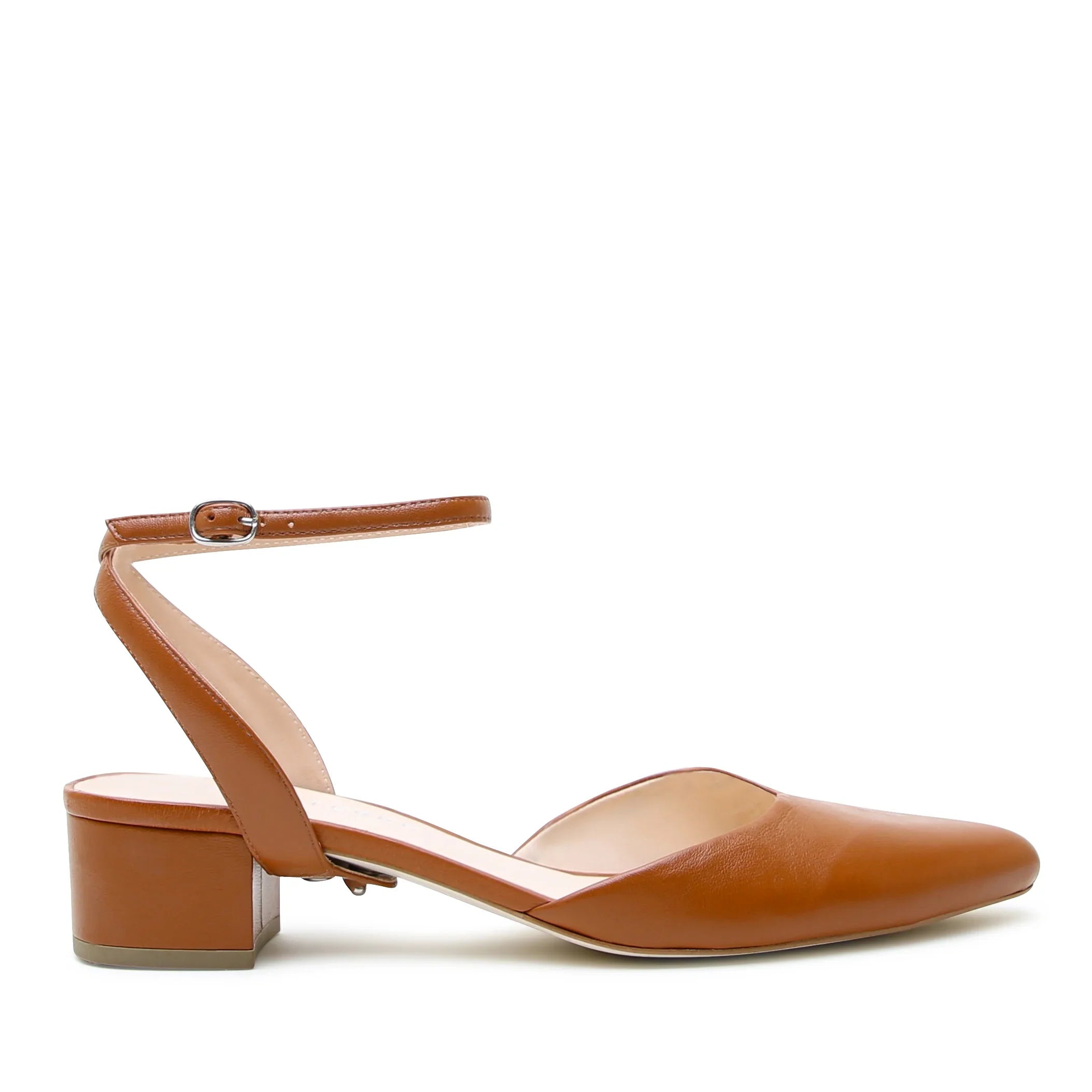 Cognac Slide + Marilyn Strap