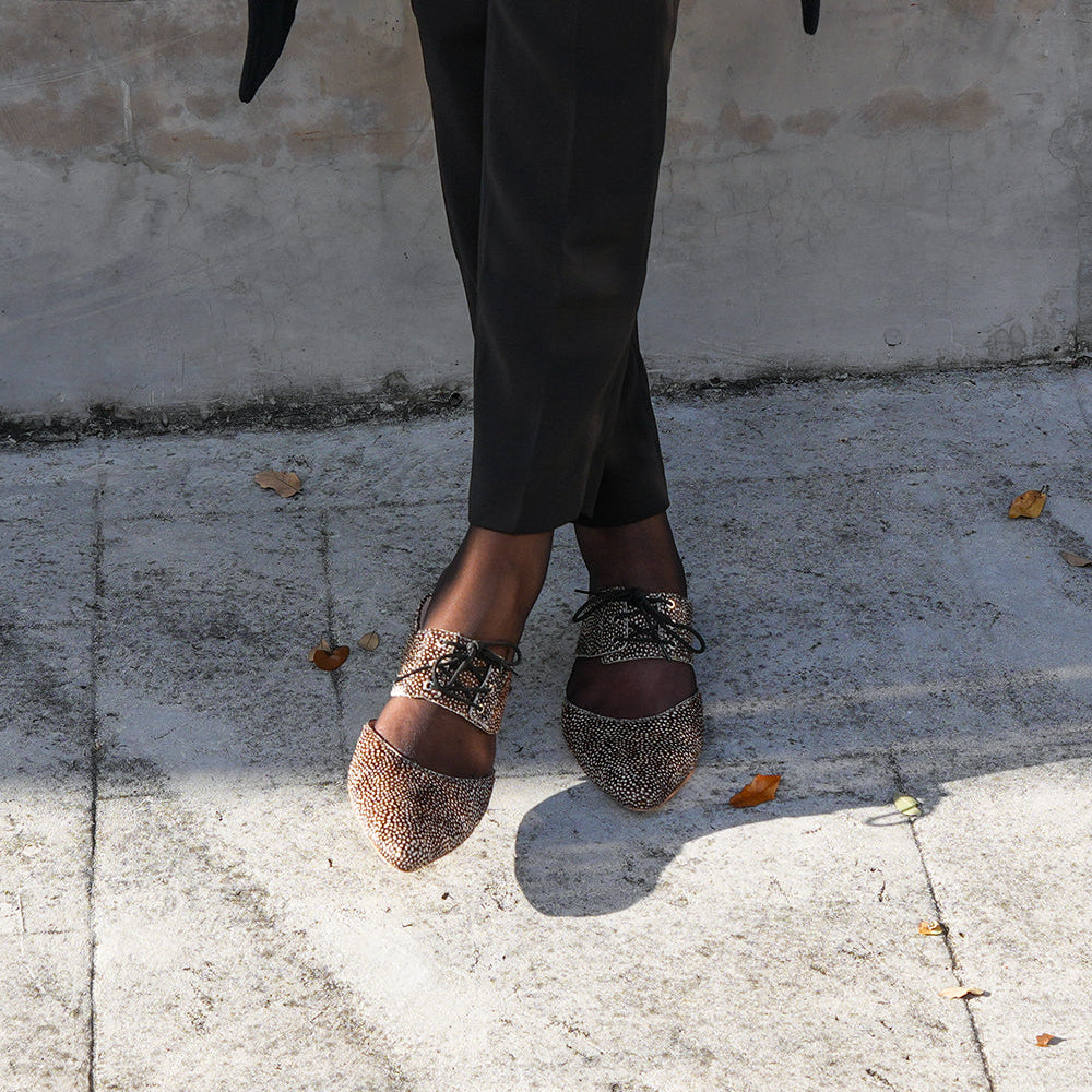 Doe Slide + Tilda Strap | Sustainable, Customizable Slides for Ethical Luxury & Conscious Comfort