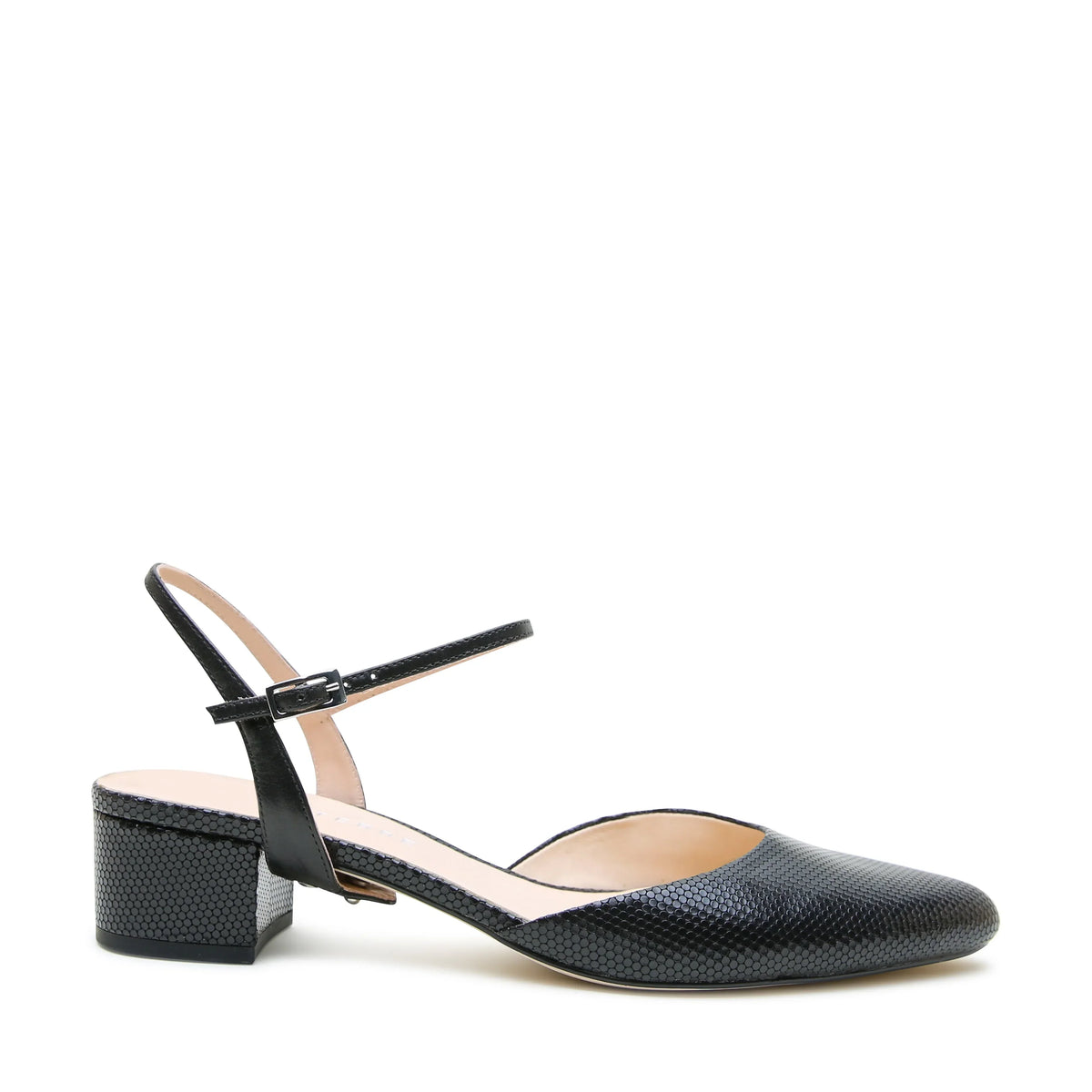 Shop Rattlesnake Slide + Black Amal Strap | Alterre Interchangeable Slides - Sustainable & Ethical Footwear