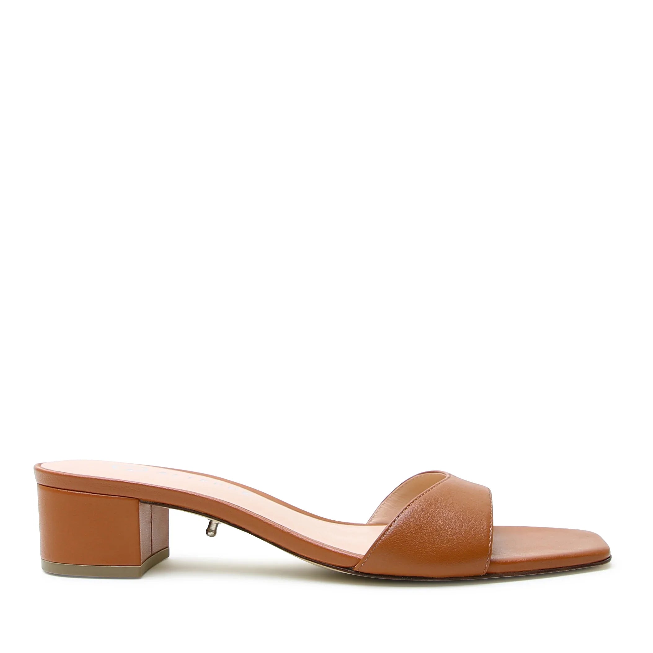 Alterre Cognac Square Sandal