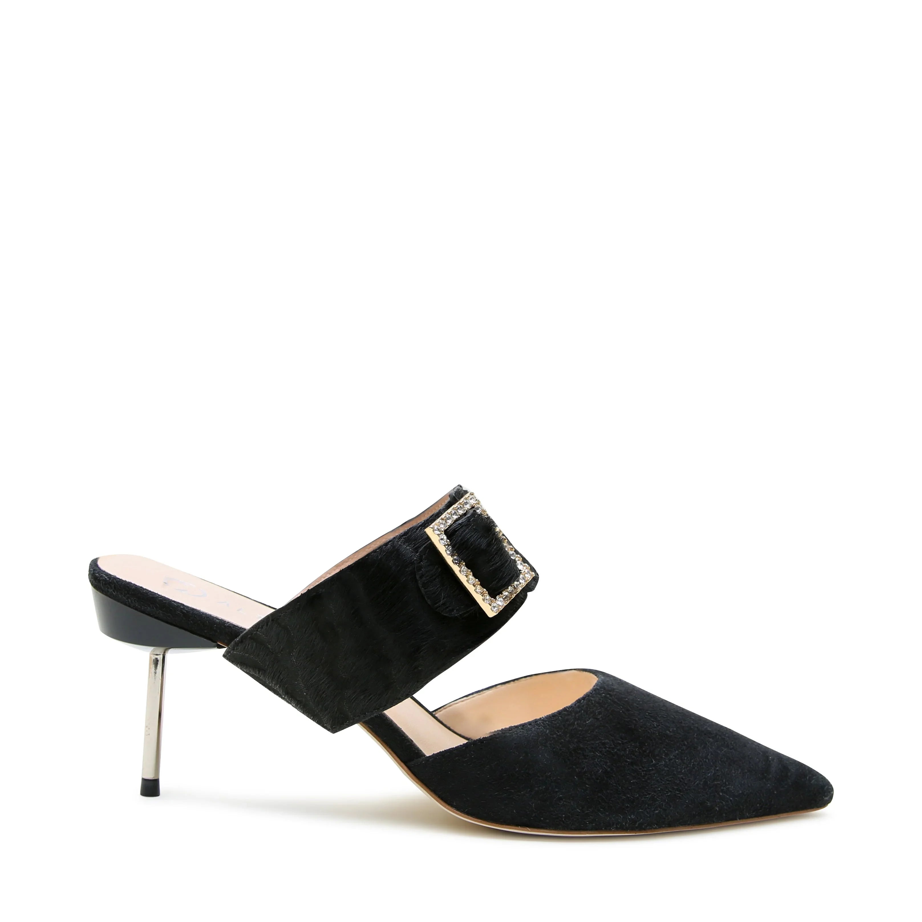Suede Stiletto + Hairy Zebra Grace Strap