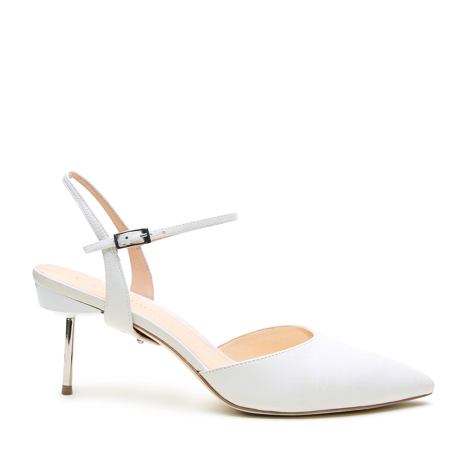 White Stiletto + Amal Strap