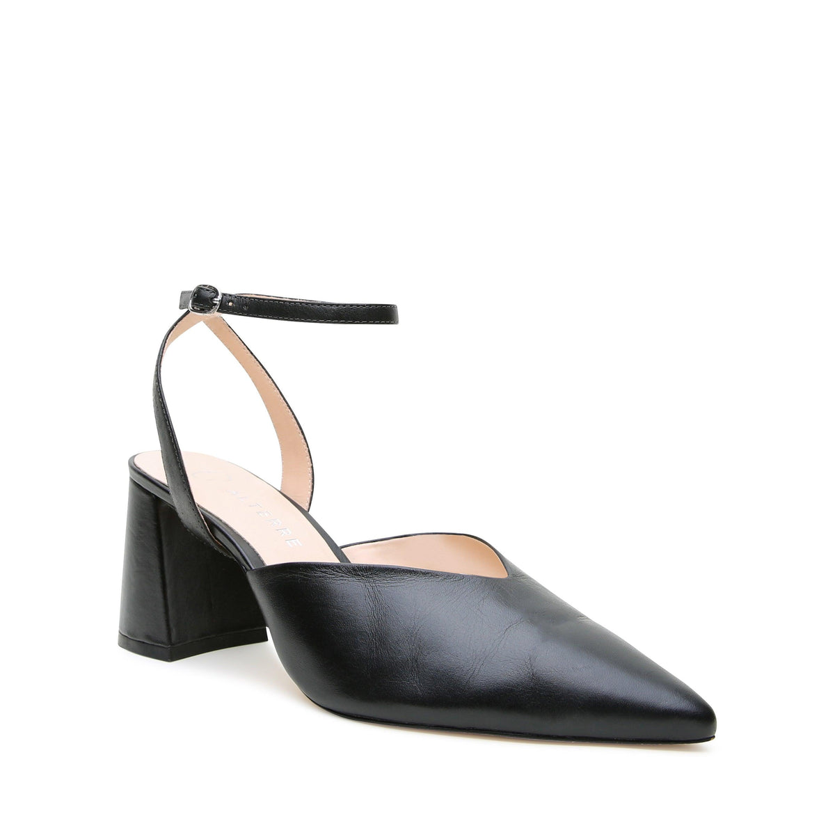 Black V Mule + Marilyn Strap