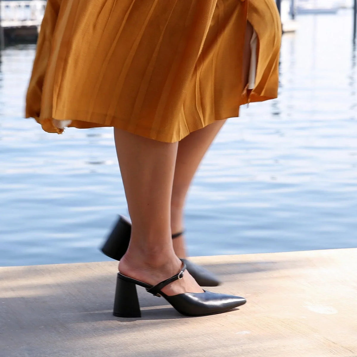 Discover Black V Mule + Twiggy Strap Custom Sandals | Alterre Interchangeable, Sustainable & Ethical Shoes