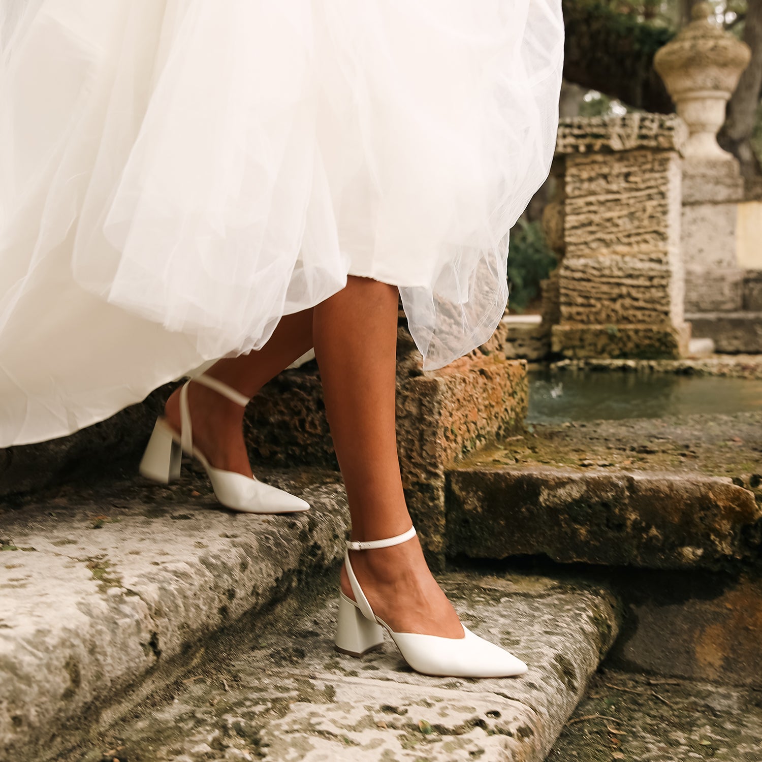 White V Mule | Alterre Interchangeable Mules