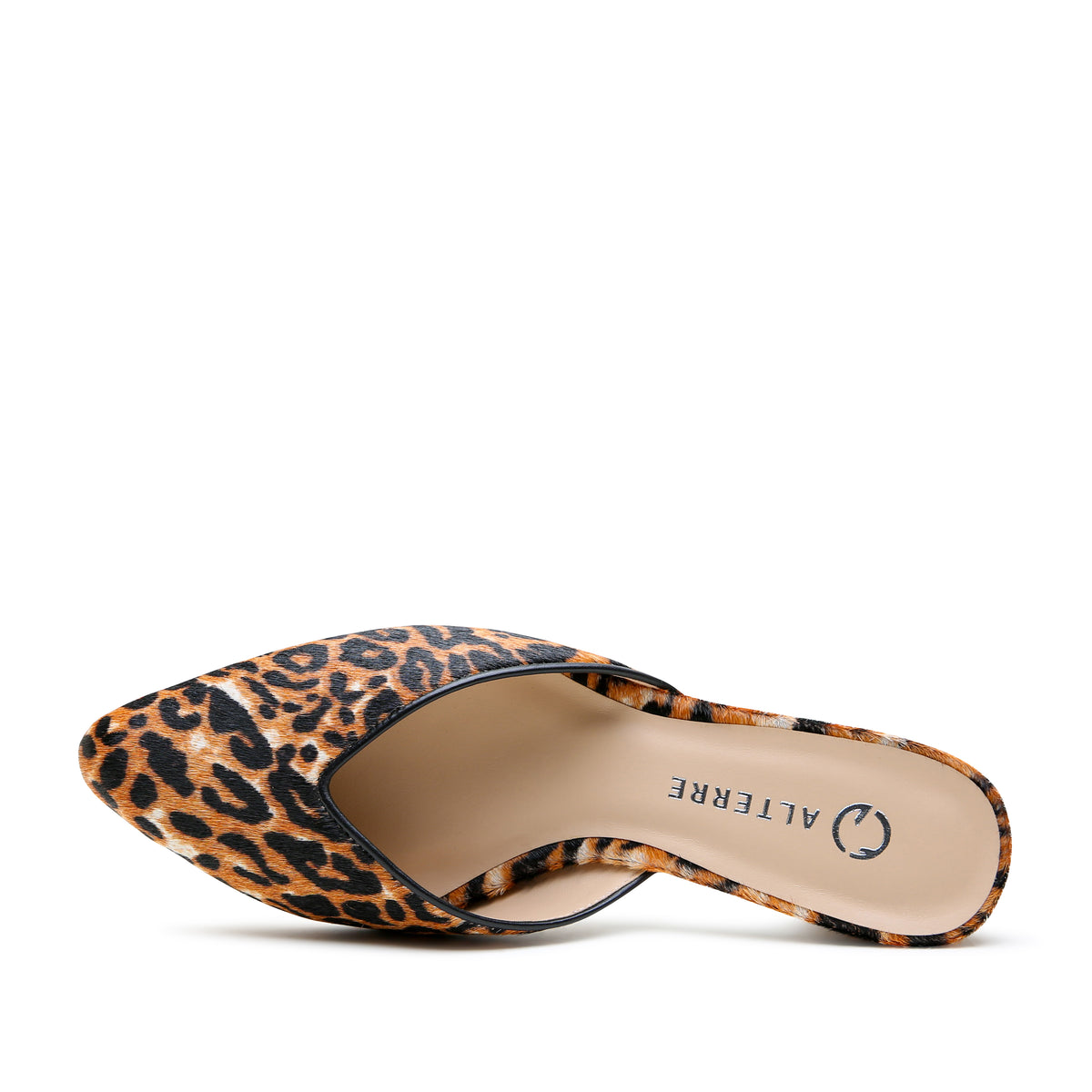 Alterre Jaguar V Slide with foam-padded insole, eco-leather composite sole, and leather that softens with wear for versatile styling.