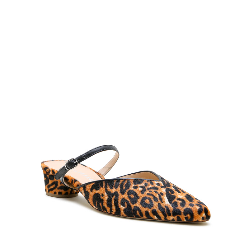 Alterre Jaguar V Slide + Black Twiggy Strap with exotic alternative made with calf leather, 5-inch heel, and an interchangeable design.