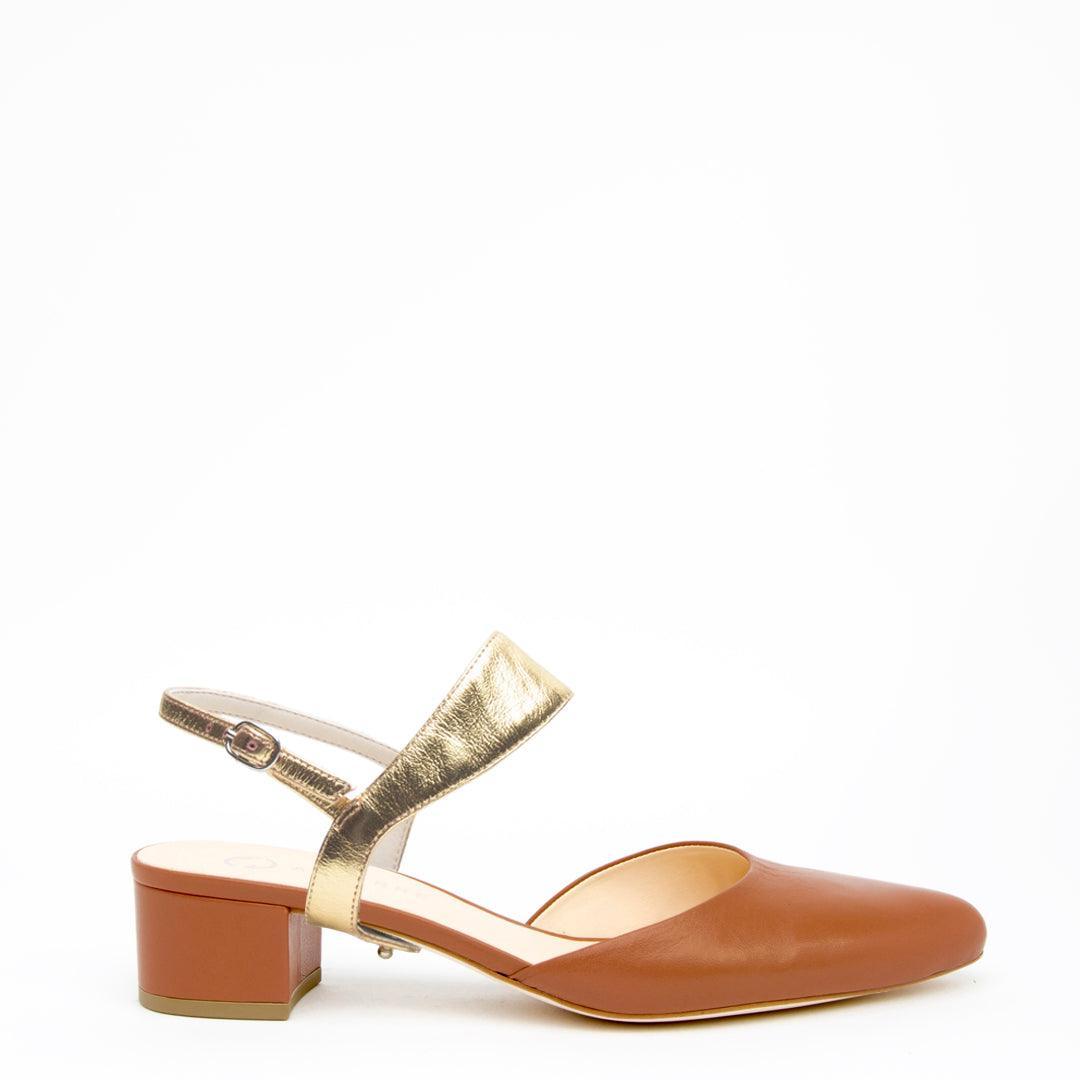 Cognac Slide + Elsie