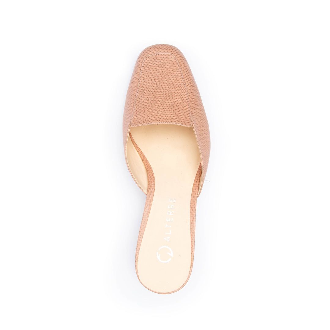 Rose Clay Loafer Shoe Bases with Changeable Tops | Alterre Make Your Own Shoes - Sustainable Shoes & Ethically-Made Shoes