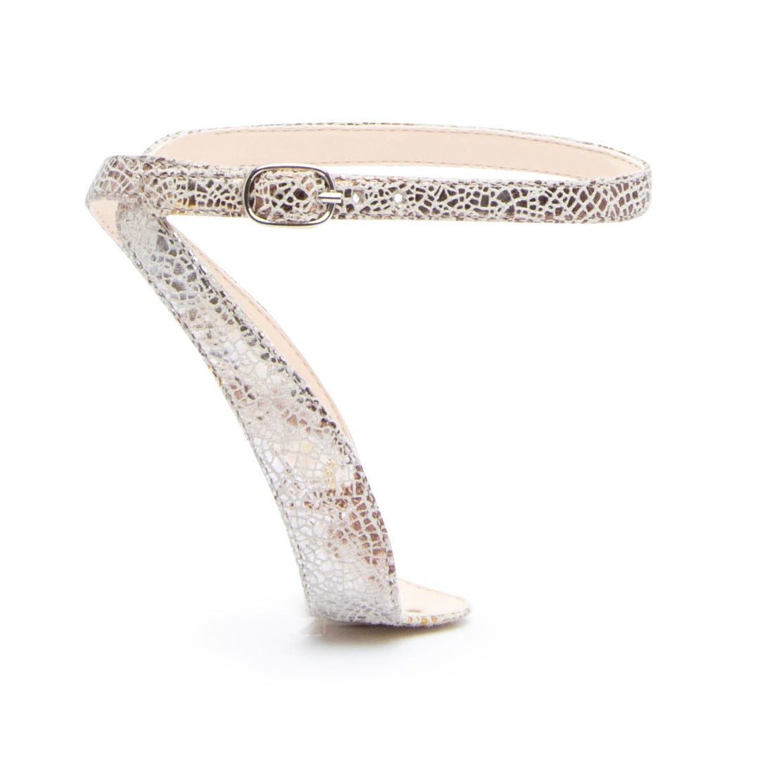 Marilyn in Broken Mirror Customized Shoe Straps | Alterre Interchangeable Shoes - Sustainable Footwear & Ethical Shoes