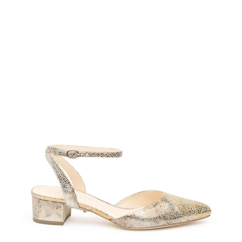 Marilyn in Broken Mirror Custom Shoe Straps | Alterre Make A Shoe - Sustainable Shoes & Ethical Footwear