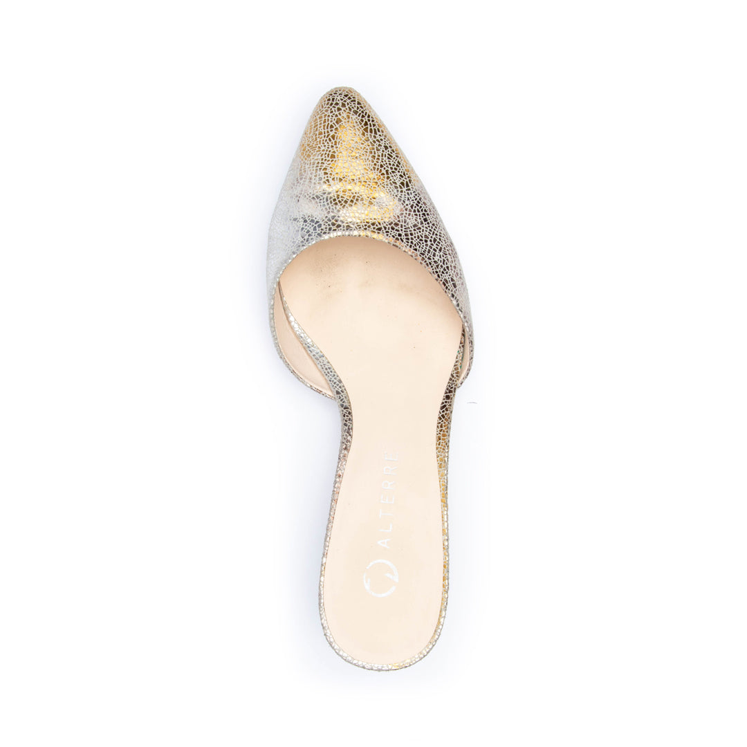 Broken Mirror Slide Shoe Bases with Changeable Tops | Alterre Make Your Own Shoes - Sustainable Shoes & Ethically-Made Shoes