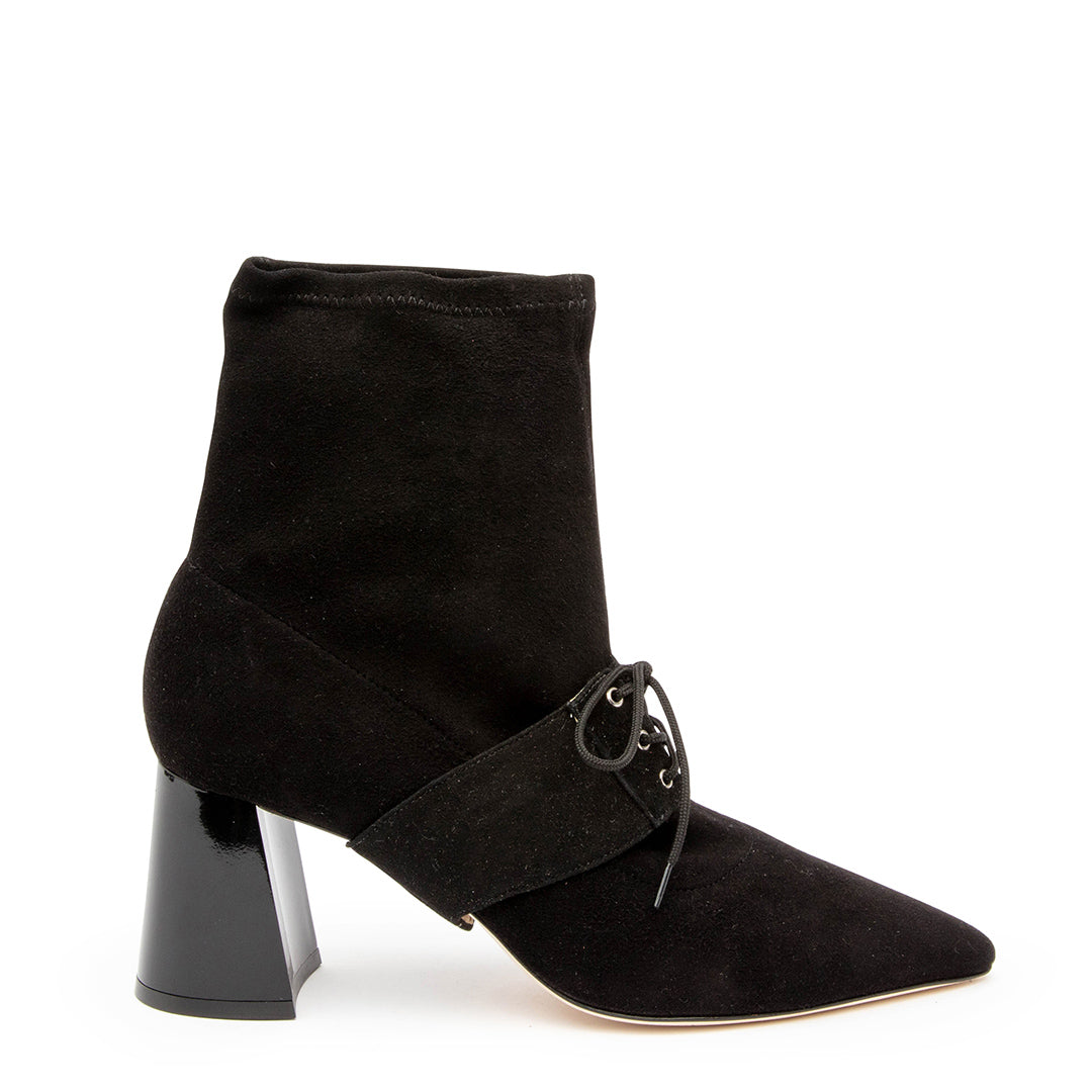 Tilda in Black Suede Interchangeable Straps for Shoes | Alterre Build Your Own Shoe - Sustainable Shoe Company & Ethical Footwear Brand