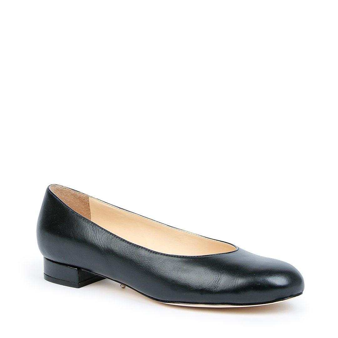 Patent sling back ballet pumps with low heel La Redoute Collections | La  Redoute