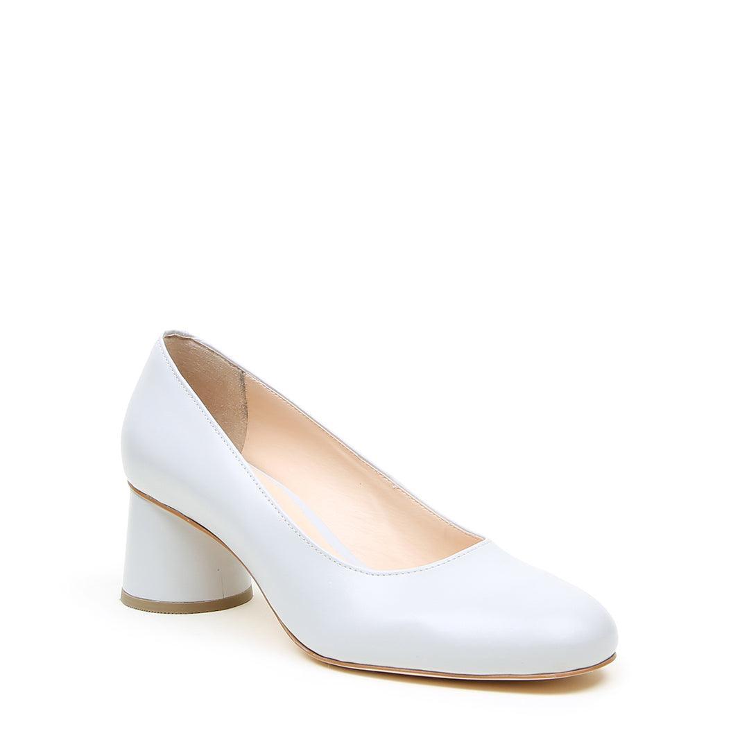 White on sale company pumps