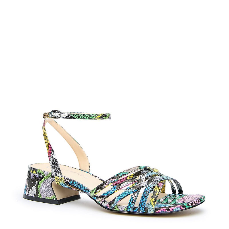 Customizable Acid Snake Sandal + Marilyn Strap | Alterre Make A Shoe - Sustainable Shoes & Vegan Footwear