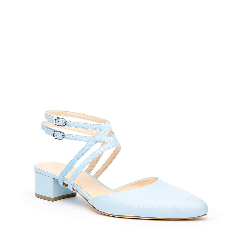 Agate Blue Slide + Lozen Women's Slides | Alterre Customizable Slides - Ethical Footwear & Sustainable Shoes