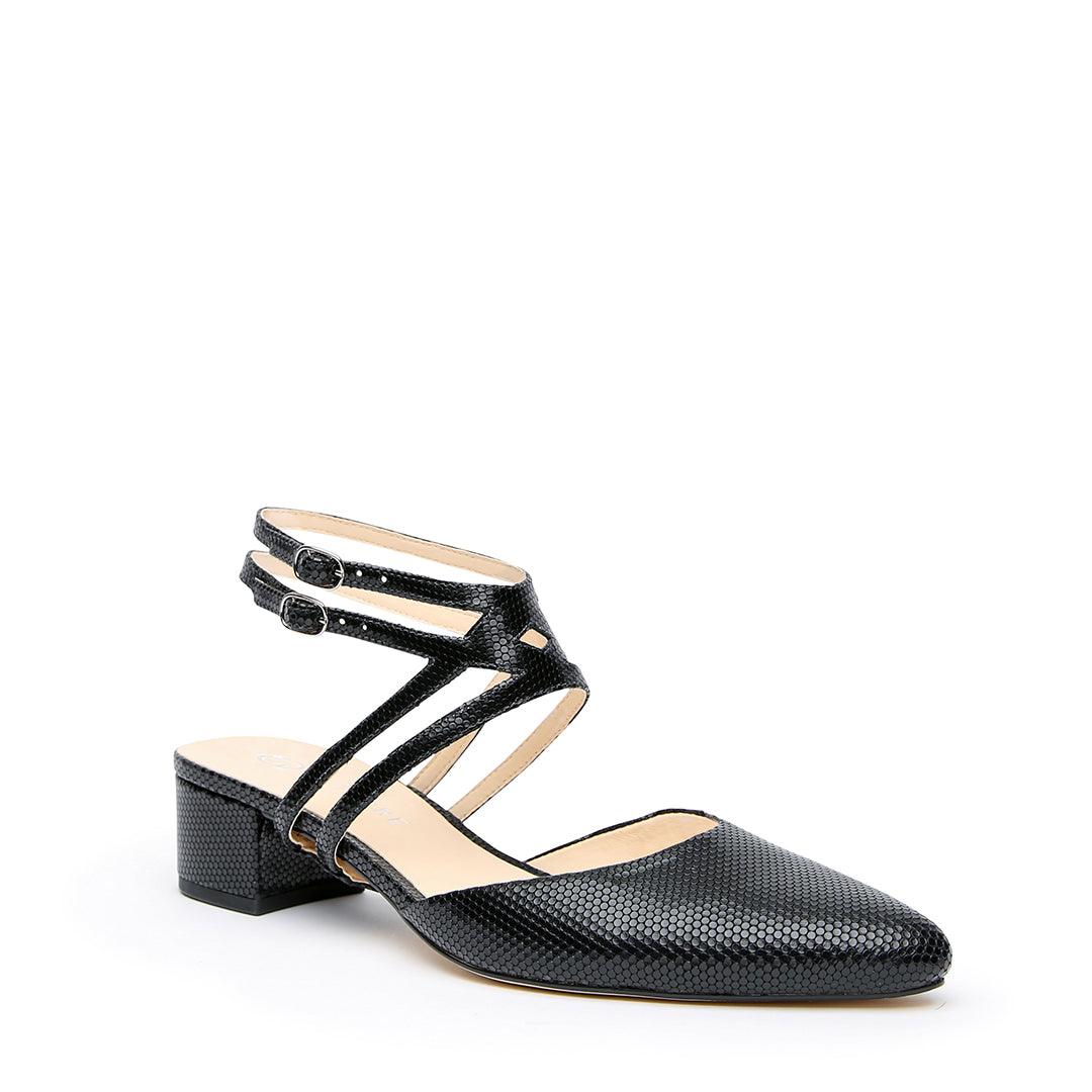 Rattlesnake Black Slide + Lozen Interchangeable Slides | Alterre Customizable Slides - Ethical Footwear & Sustainable Shoes