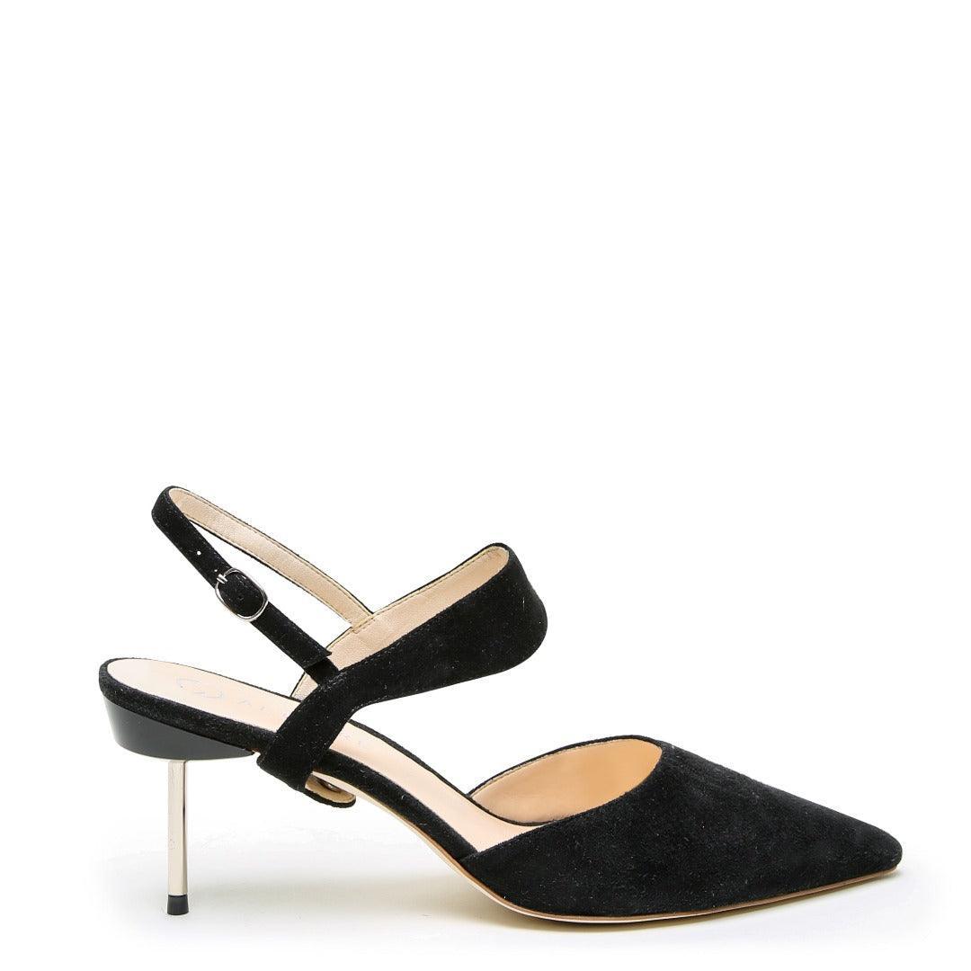Suede Stiletto + Elsie Strap