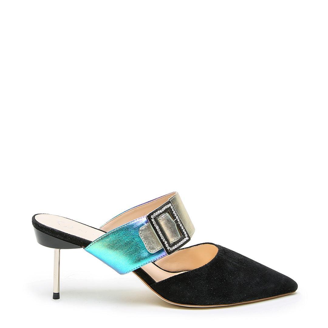 Suede Stiletto + Galaxy Grace Strap