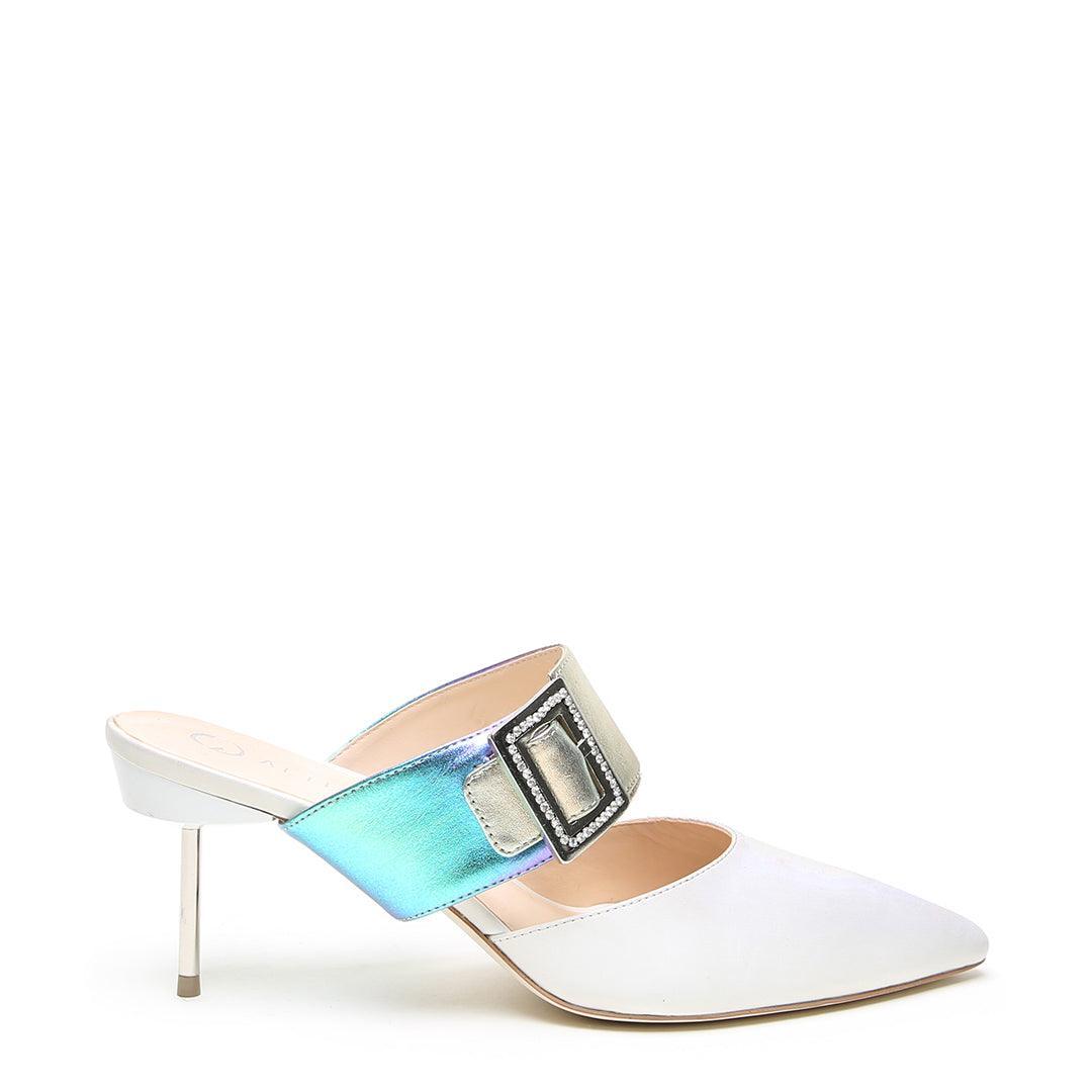 White Stiletto + Galaxy Grace Strap