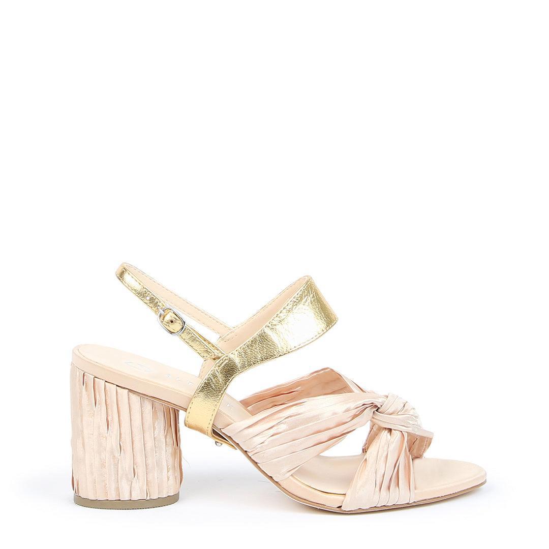 Nude Twist Sandal + Elsie Strap